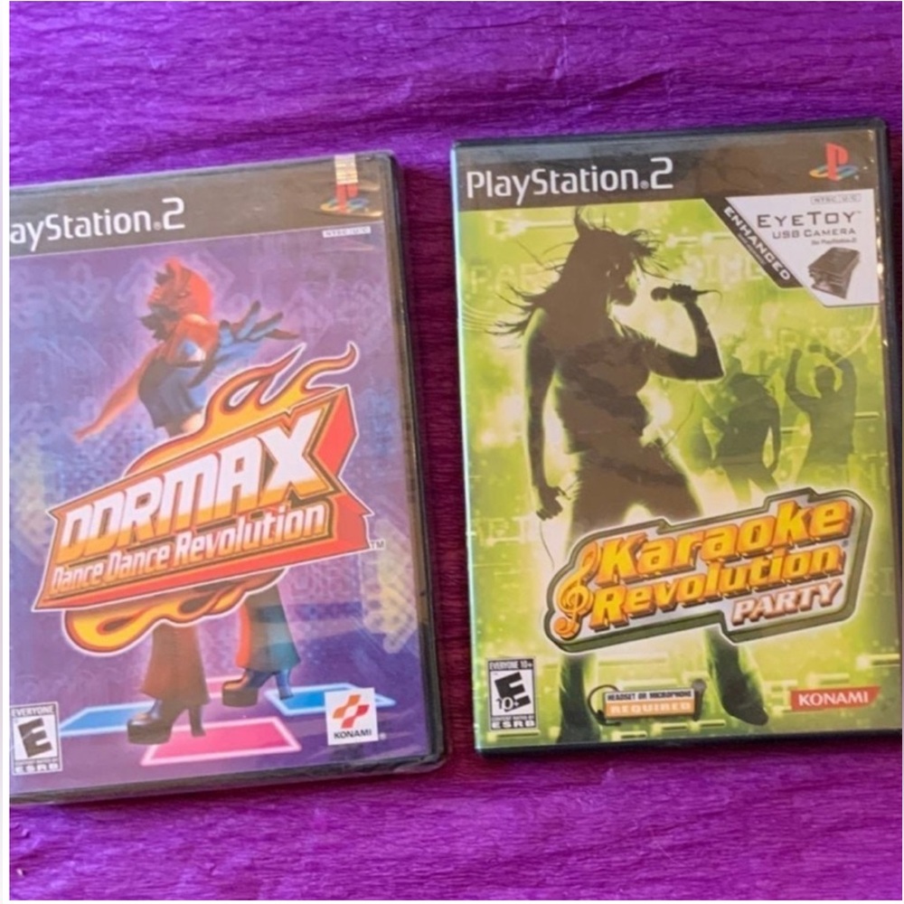 Dance and Karaoke Revolution PS2 Games